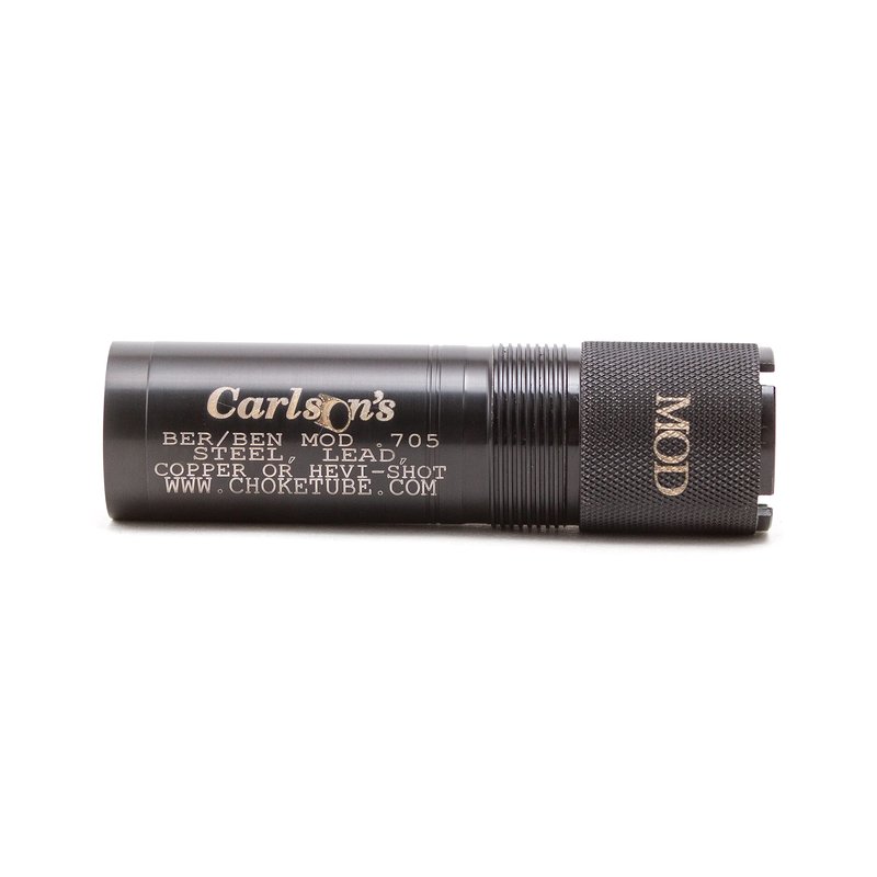 CARLSON'S Choke Tubes 12 Gauge Compatible for Beretta Benelli Mobil [ Modified | 0.705 Diameter ] Stainless Steel | Blued Sporting Clays Choke Tube | Made in USA