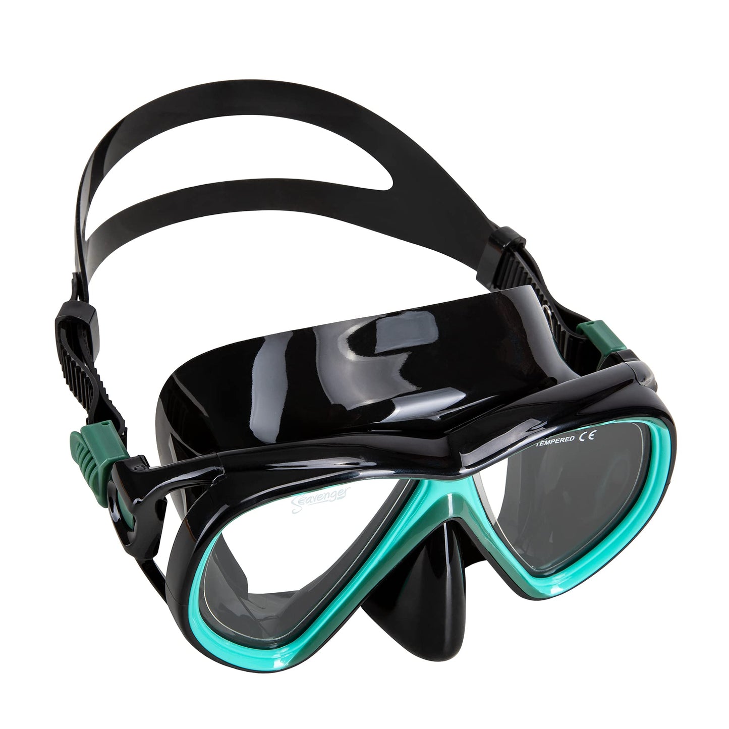 Seavenger Hanalei Snorkel and Anti-Fog Mask Set (Seafoam Green)