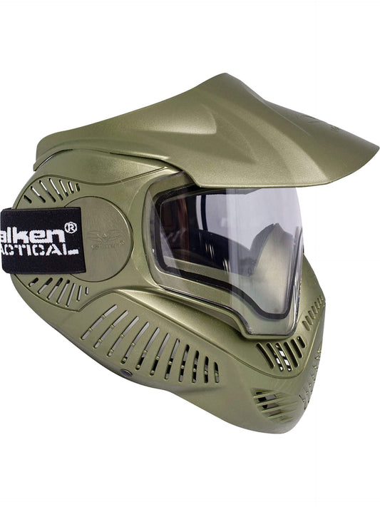 Valken Paintball MI-7 Goggle/Mask with Dual Pane Thermal Lens - Woodland