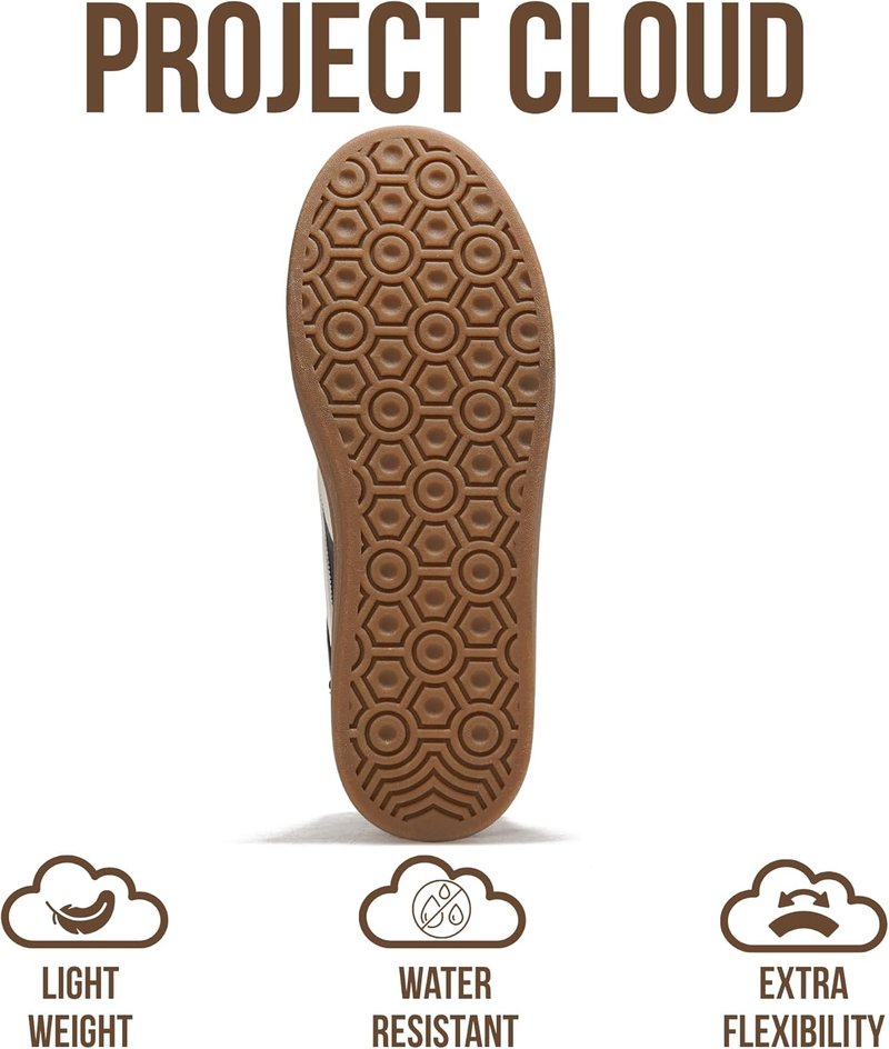 Project Cloud Platform Sneakers - Lightweight Women's Lace-Up Fashion Shoes with Memory Foam Insole | Non-Slip Sole, 2026 Edition