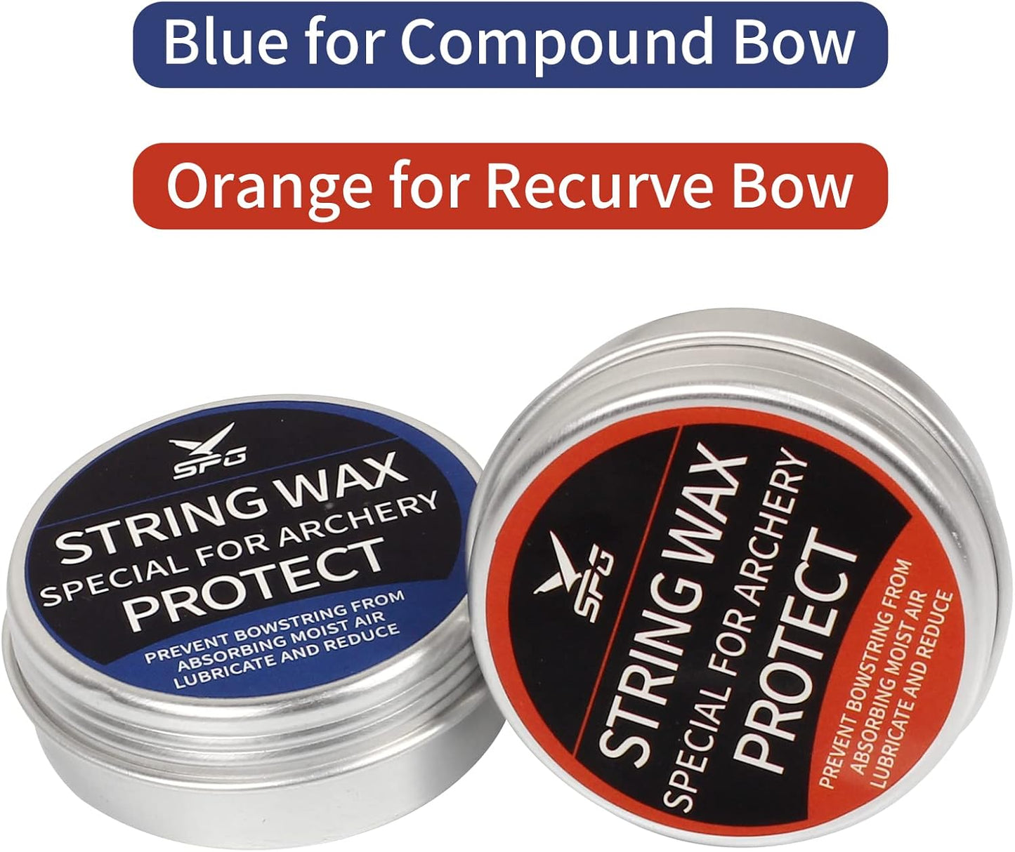 Archery Bow String Wax - Premium Compound Bowstring Lube for Friction Reduction & Fraying Prevention | Ideal for Recurve & Crossbow