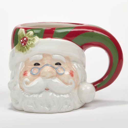 Certified International Holiday 4 Pc. Mug Set, 18 oz., Multicolor