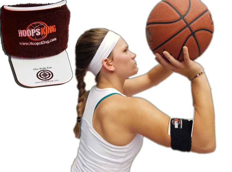 HOOPSKING Bullseye Basketball Shooting Training Aid, Perfect Form Every Time