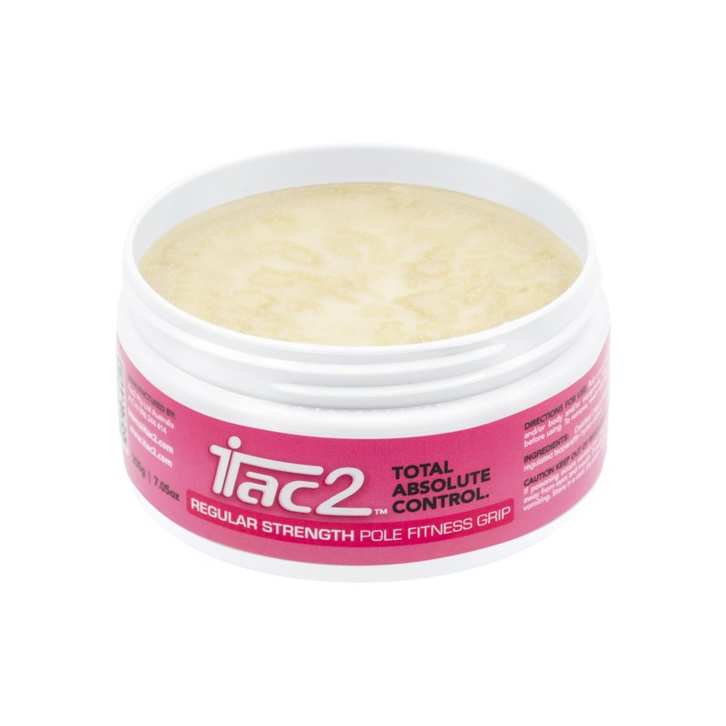 ITAC2® Regular Strength Pole Grip (200g / 7.05oz) – Long-Lasting Beeswax Grip Aid for Pole Dancing, Aerial Silks, Fitness & Sports – Natural, Waterproof, Anti-Slip Formula for Dry Hands