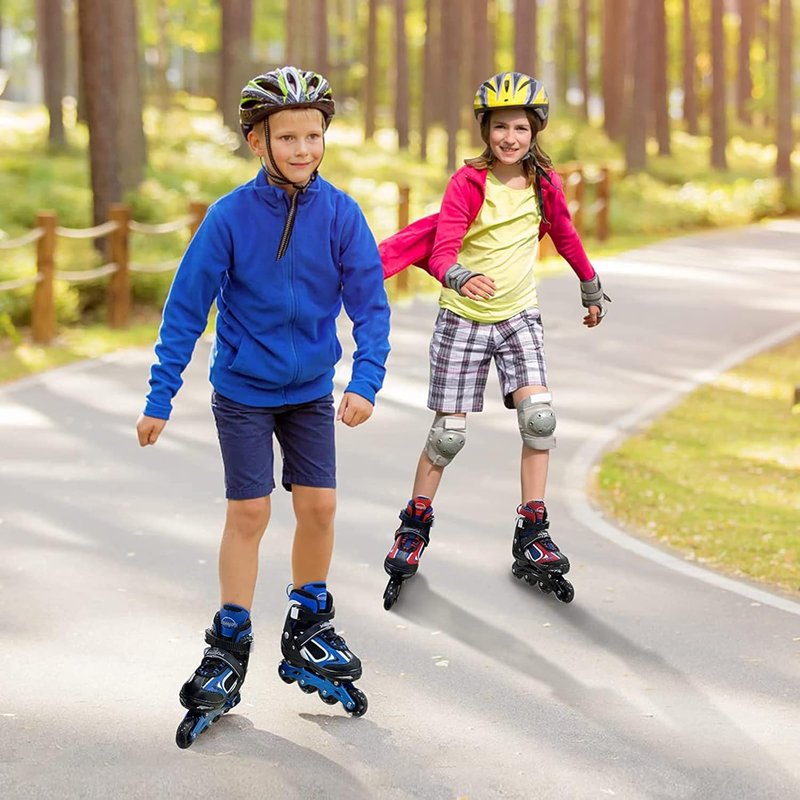 Adjustable Inline Skates for Kids - Light-Up Wheels | Ages 4-16