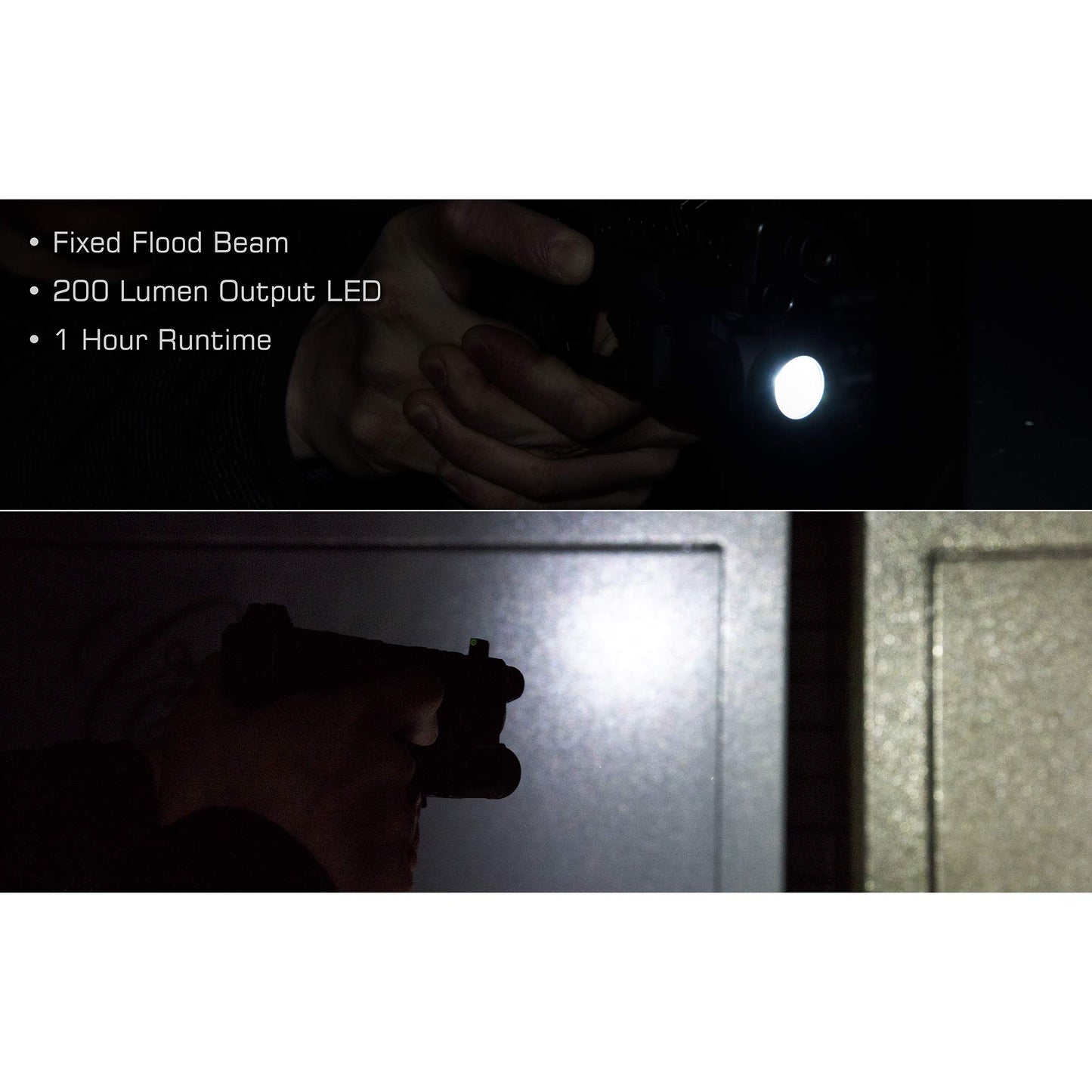 UTG Sub-Compact Pistol Light, 200 Lumen, Picatinny Mount