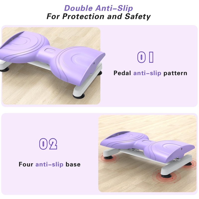 Waist Twister Machine Exercise for Women, AB Twist Board with 20dB Ultra-quiet, Abs Workout for Slim Waist and Core, Anti-Slip Home Gym Fitness Equipment