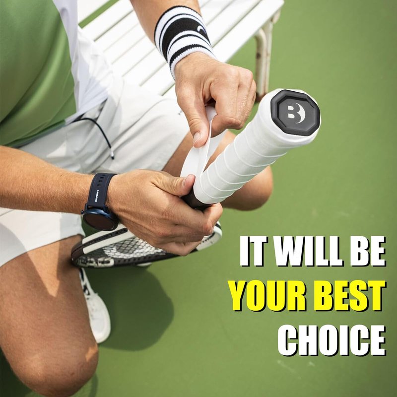 VORHI ZORIG Tennis Racquet Grip Tape,(6/12-Grips) Racquet Grips，Tennis Overgrip Grip Tape Tennis Racket (6-Cyan)