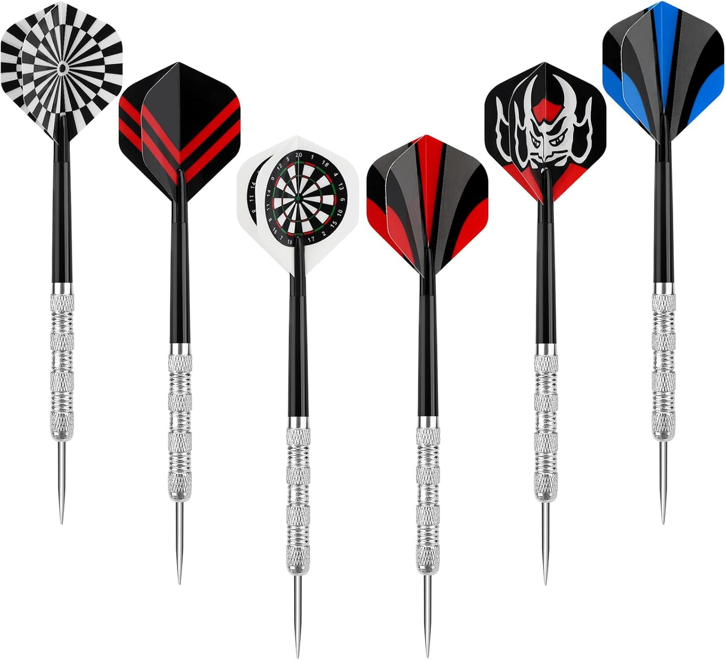 Professional Steel Tip Darts Set - 14g Metal Darts for Dartboard | Durable Metal Tips