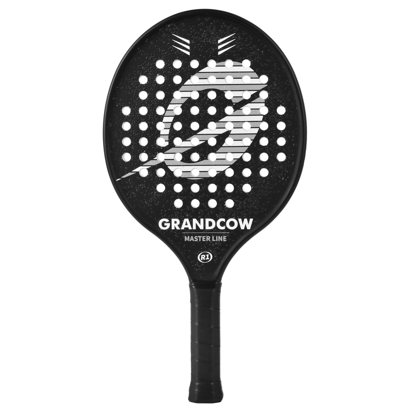 Platform Tennis Paddle Racket Pro Carbon Fiber Power Lightweight Paddles Padel Racquet (1pcs Black)
