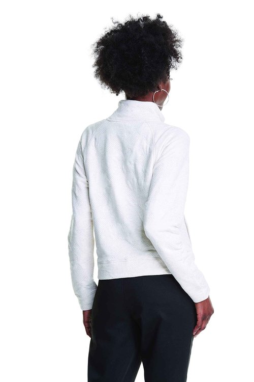 Champion Women's Sport Soft Touch Double Knit Camo Jacket