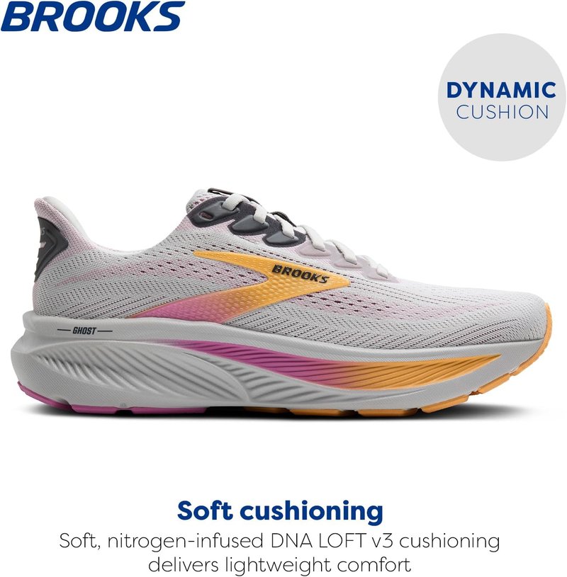 Brooks Women's Ghost 17 Running Shoes - Lightweight & Comfortable | Ideal for Neutral Runners