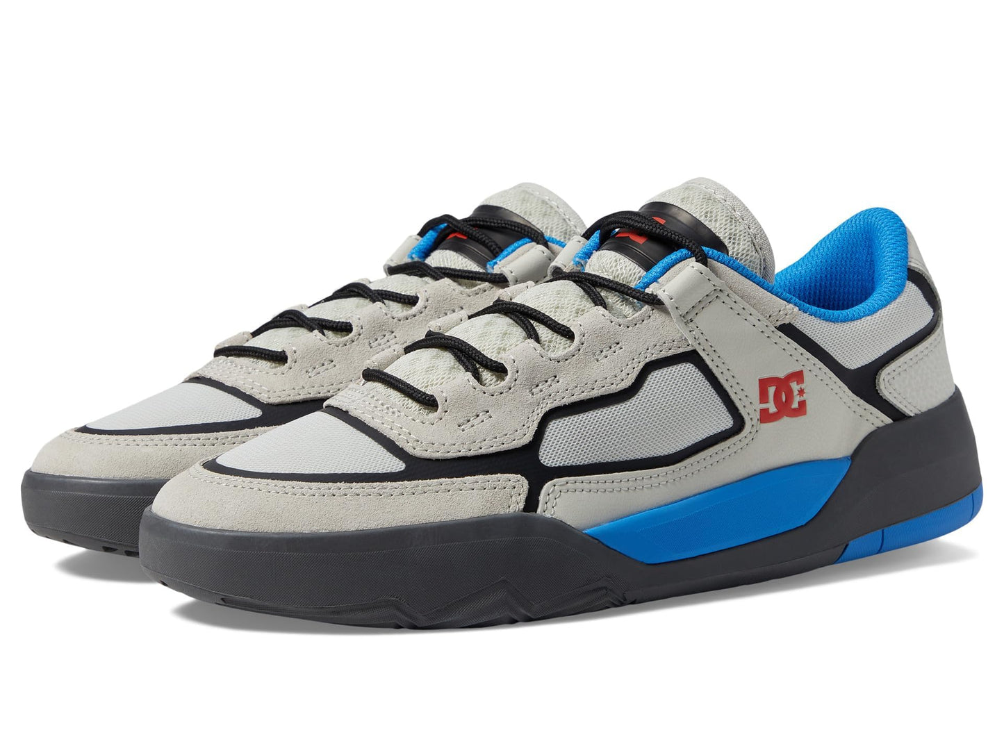 DC Men's Metric LE Skate Shoe Blue/White 7