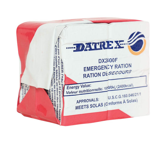 Datrex Emergency Survival 2400 Calorie Food Ration Bar, 12 Bars