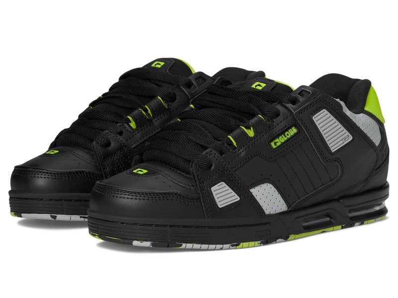 Globe Mens Sabre Black/Lime 11.5 Medium
