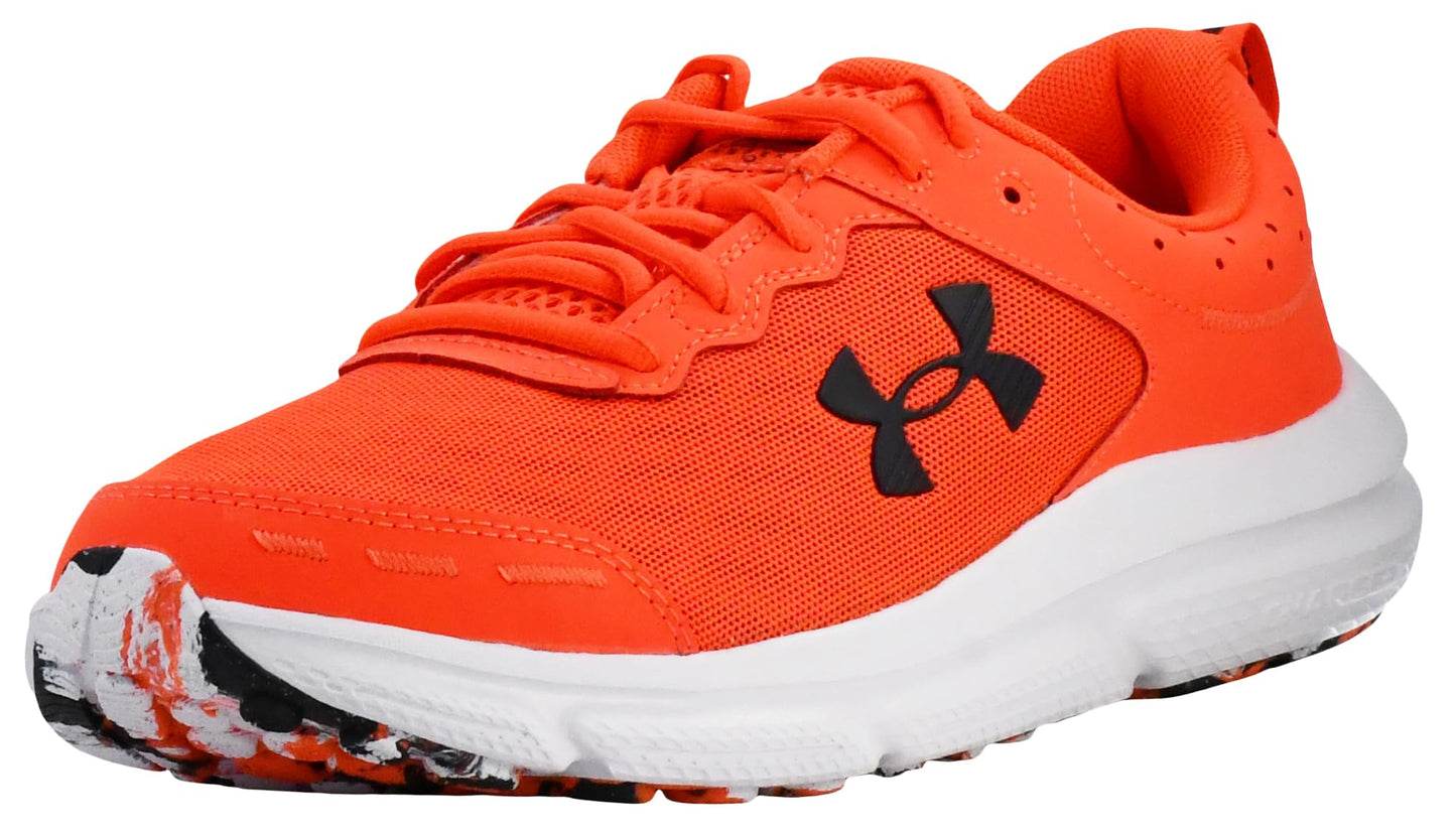 Under Armour Men's Charged Assert 10 Shoes, Ares Red/Ares Red/Anthracite, 12