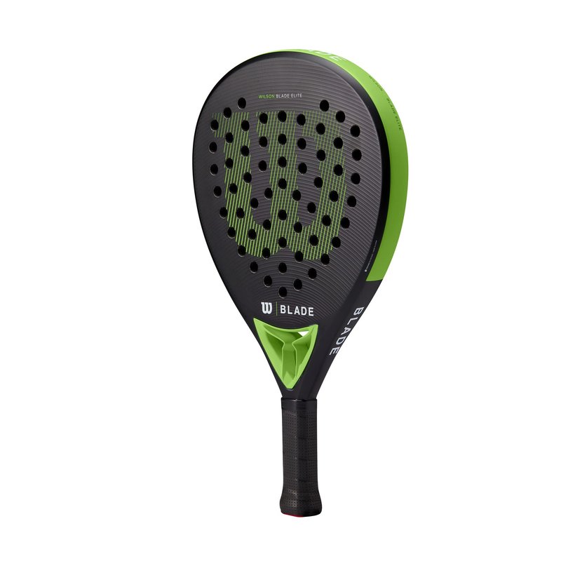Wilson Blade Elite V2 Padel Racket - Black/Neon Green