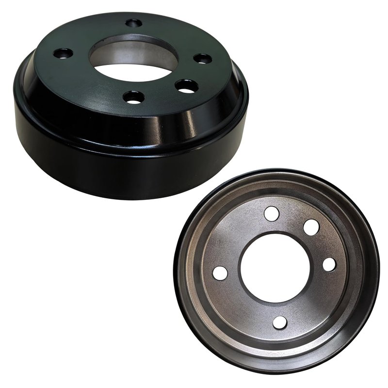 Vanlison Golf Cart Brake Drum & Brake Pads & Shoe Spring Repair Kit - Compatible with 1981-1994 Club Car DS villager 6 & villager 8 (OEM #1011137, 101146302, 1011466)