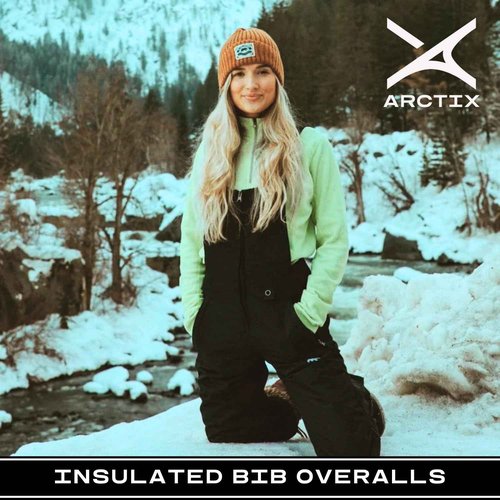 Arctix Women's Essential Insulated Bib Overalls, Amethyst, 3X