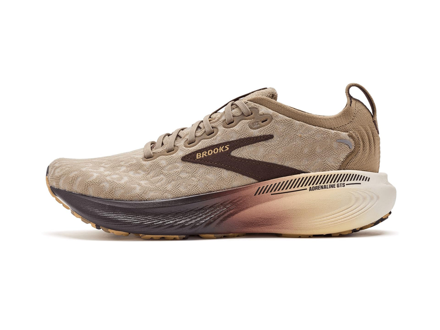 Brooks Womens Adrenaline GTS 25 Griege/Chocolate/Latte 11.5 Medium