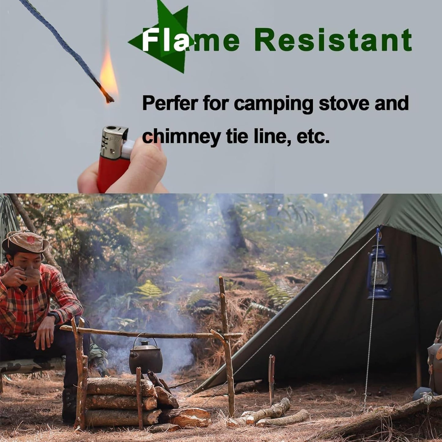 9KM DWLIFE Kevlar Cord, High-Strength Lightweight Abrasion-Resistant Line