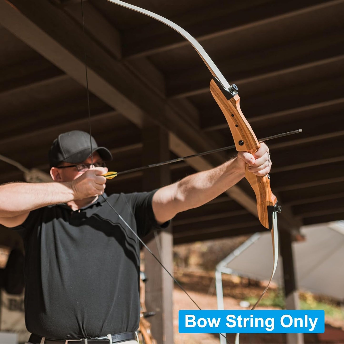 Bow String Replacement Points - Durable Tips for Traditional Long Bow & Recurve Bow | Easy Installation