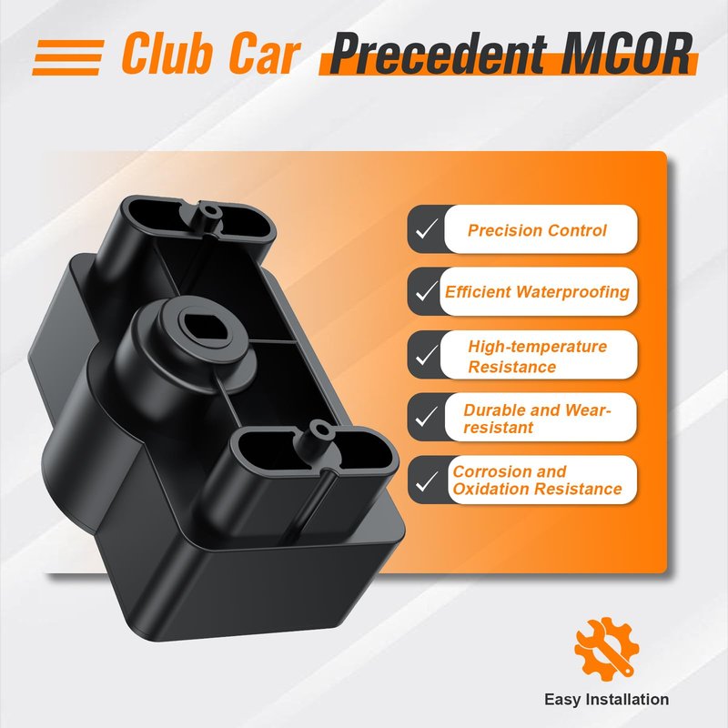 GODCTSUP Golf Cart MCOR Throttle Potentiometer Accelerator, Fits Club Car Precedent 2004-2011 Electric Golf Carts, Club Car MCOR2 Motor Controller Replace OEM# 103327901, 102528501