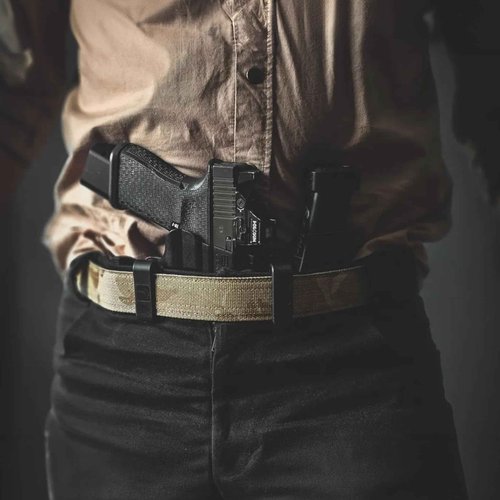 Linked Holster for SIG Sauer P320 9,40 Carry, Compact - IWB Holster with Mag Pouch for Concealed Carry/Custom fit to Your Gun - Inside The Waistband - Comfort and Concealment - Pistol Holster