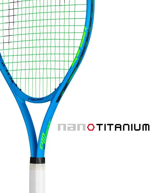 HEAD Geo Speed Adult Tennis Racket - Pre-Strung Head Light Balance 27.5 Inch Racquet & Ti. Conquest Tennis Racket - Pre-Strung Light Balance 27 Inch Racquet - 4 1/4 in Grip