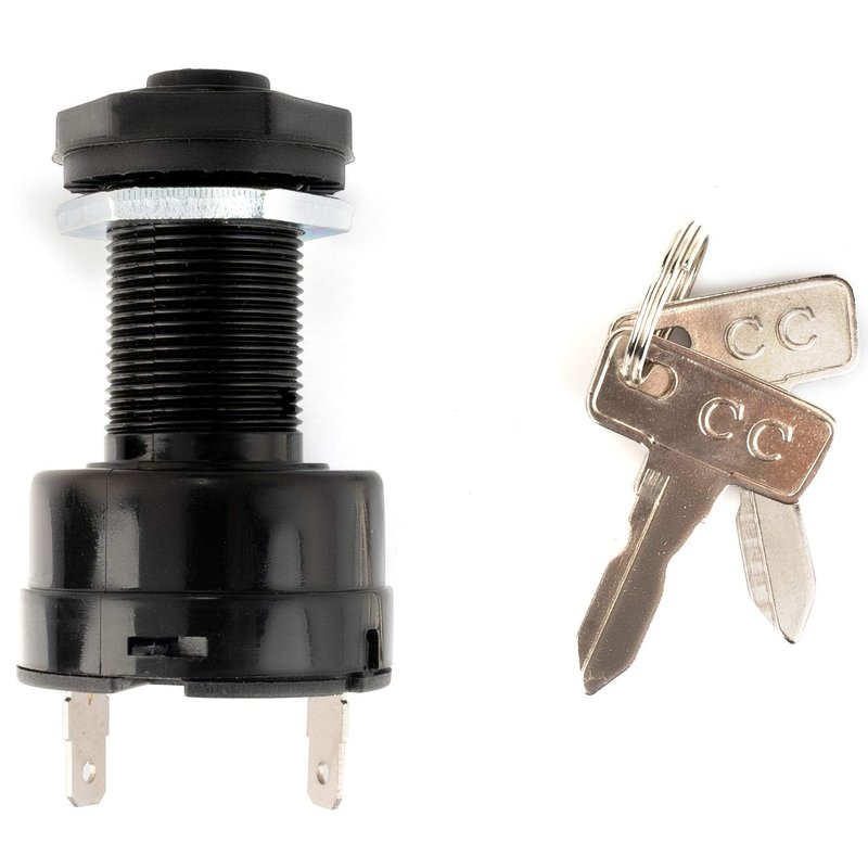 Roykaw Switch Starter Ignition Key Switch for Club Car Precedent Golf Cart 1025086-01 Electric 2-PIN