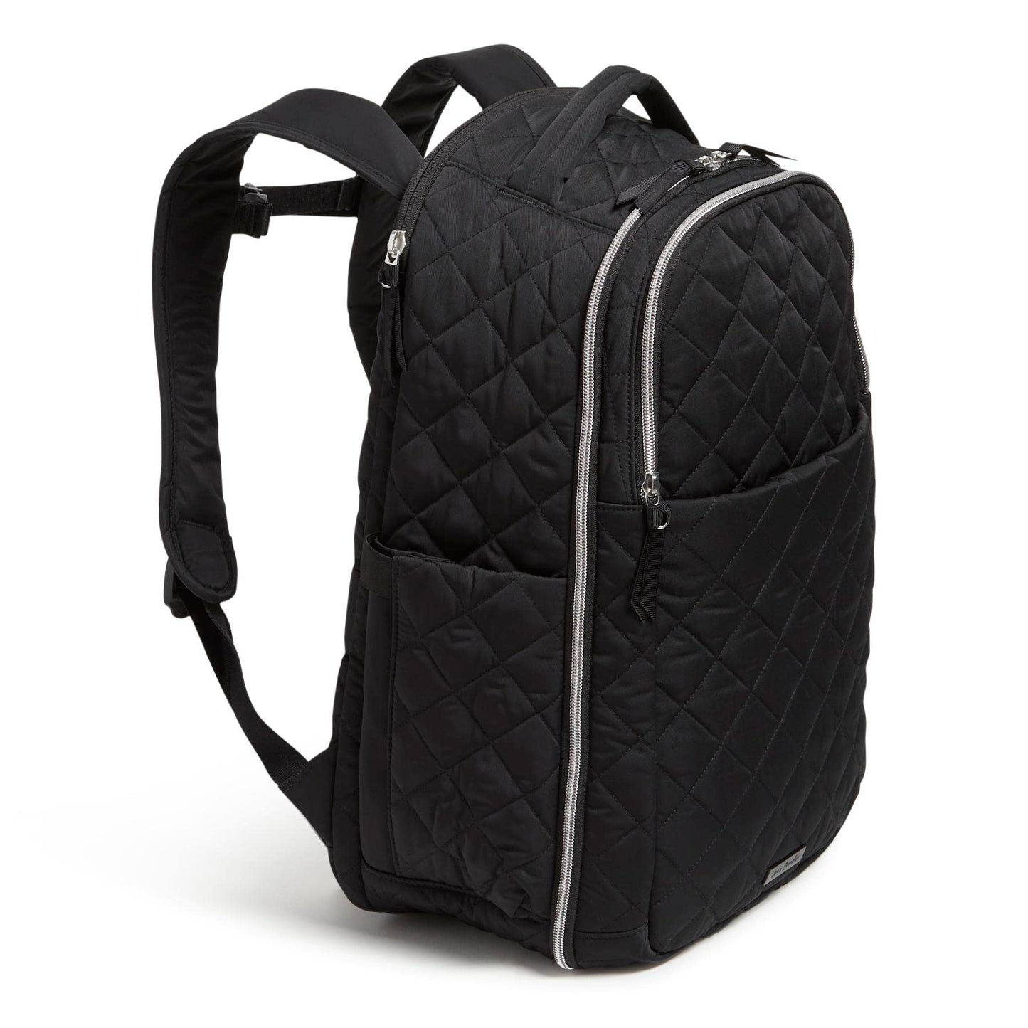 Vera Bradley Women's Performance Twill Travel Backpack Travel Bag, Black, One Size