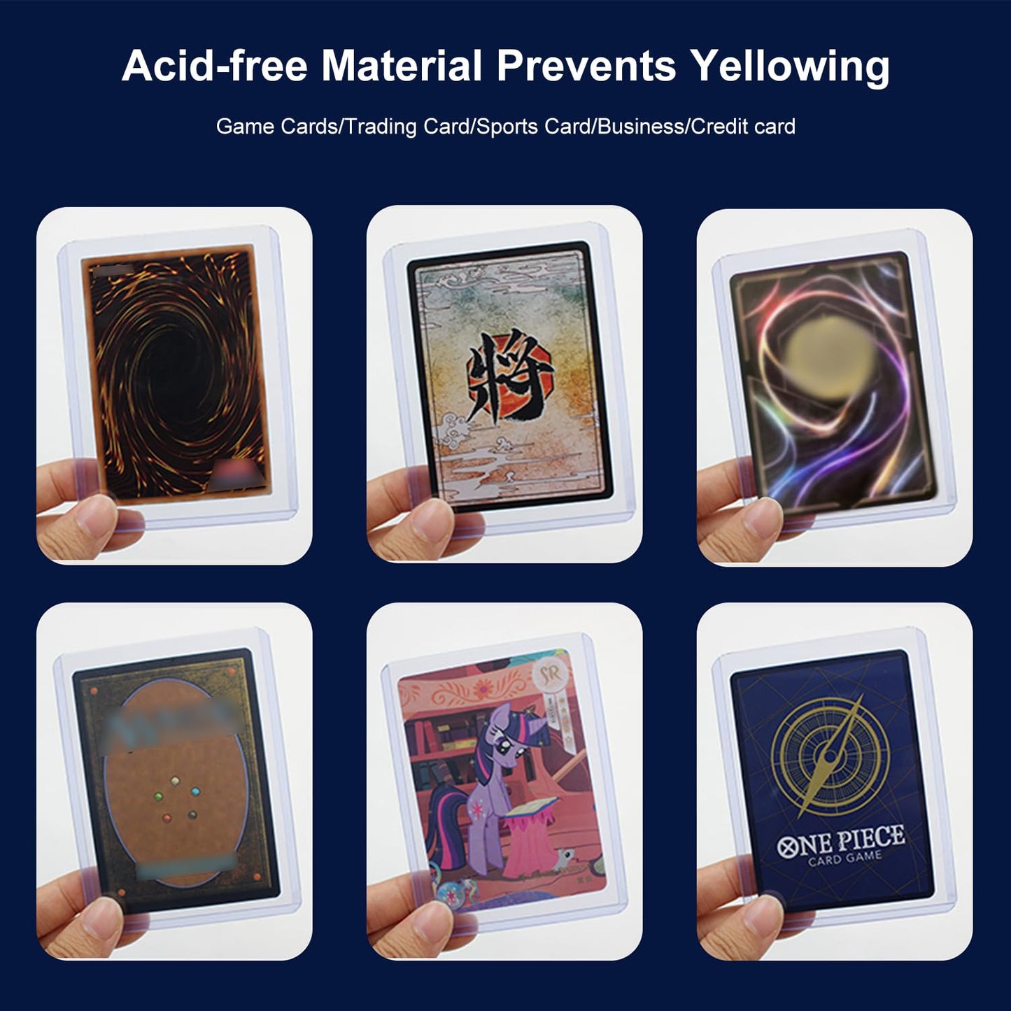 200 Premium Card Sleeves Top Loaders for Trading Cards,35pt Archival Quality Hard Plastic Protectors for TCG OCG Sports Cards Baseball Football Basketball,100 Rigid Toploaders with 100 Penny Sleeves