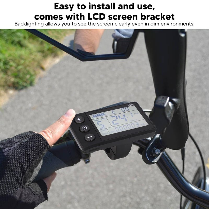 VGEBY Electric LCD Display with 6P Connector for Mountain Conversion LCD Panel Parts