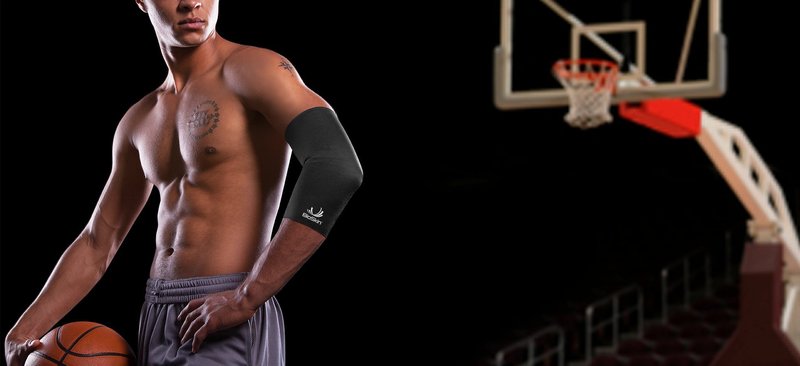 BioSkin Elbow Compression Sleeve - Hypoallergenic Compression Sleeve - Elbow Support (L)