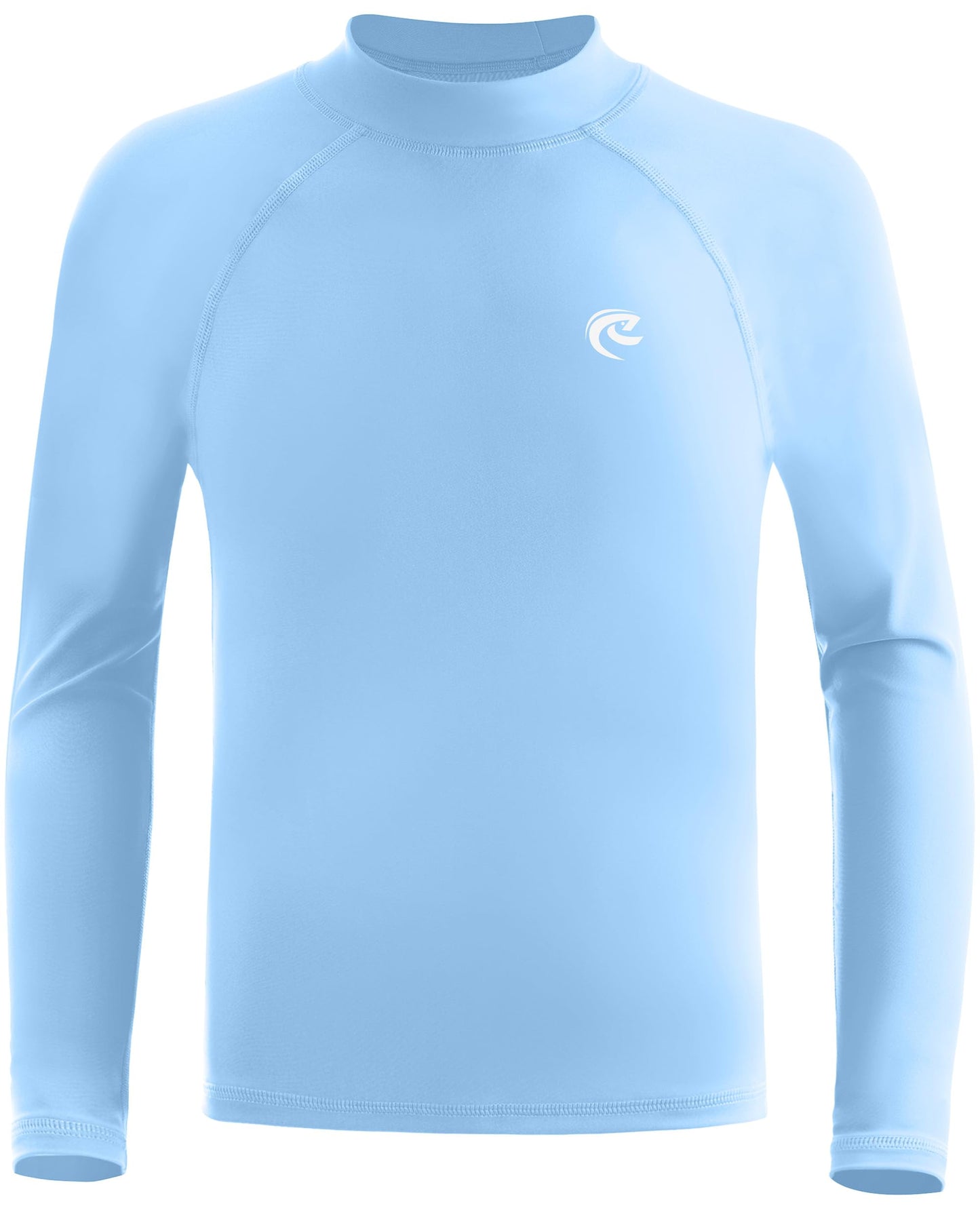 DRONIRING Boys' Long Sleeve Rash Guard, UPF 50+ Swim Shirt Toddler Kids, Quick Dry SPF UV Sun Protection Water Shirts for Beach Surf Swimming