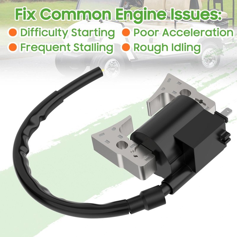 10L0L Golf Cart Ignition Coils for Yamaha 1996-2007 G16 G22, Replaces OEM JN6-85640-01 EPIGC106