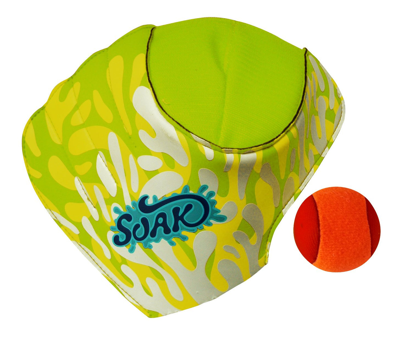 Sunlite Sports Catch Pads Toss and Catch Ball Game Set, Includes 2 Hand Pads and 1 Ball, Backyard Pool Beach Outdoor Indoor Play, Easy Throw and Catch