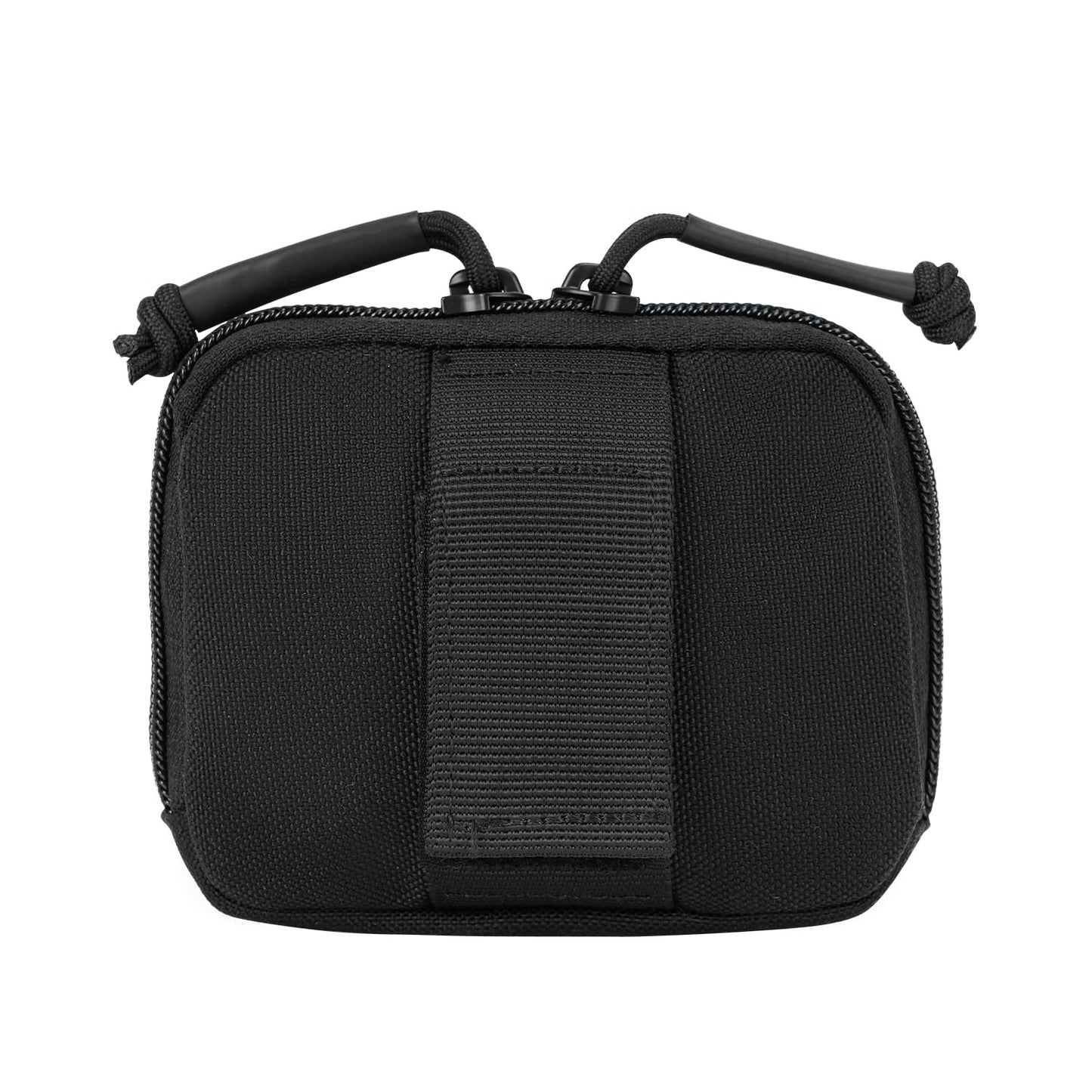 Dotacty Duty Belt Gloves Pouch Latex Disposable Glove Holder Carrier Double Pockets Police Law Enforcement Officer Security Firefighter EMS EMT Paramedic First Responders Nylon Bag Zipper Closure
