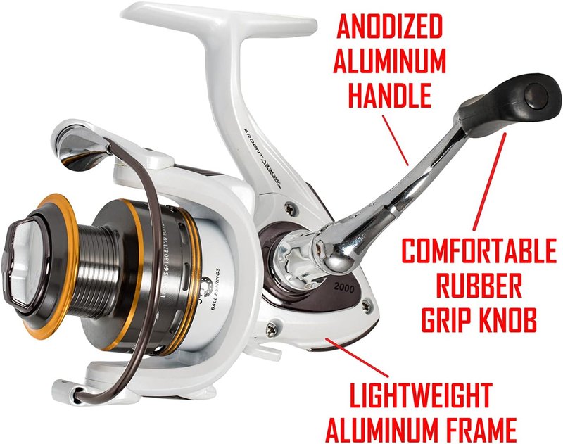 Ardent Arrow Baitcasting Fishing Reel - 5.0:1 Gear Ratio, 5+1 Ball Bearings, Graphite Frame | Durable & Smooth Performance