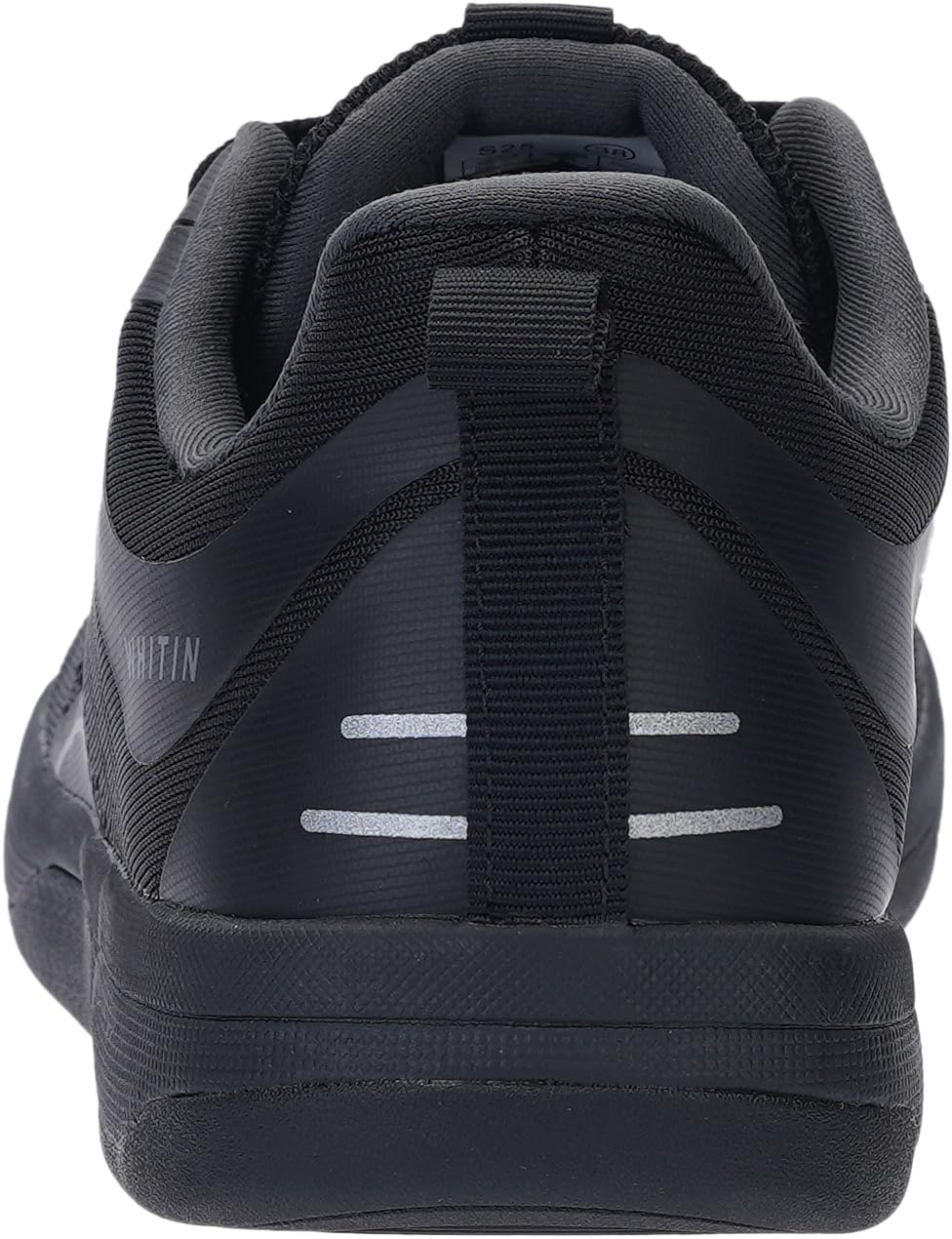 WHITIN Women's Zero Drop Wide Toe Box Road Running Shoes Width Size 11 Lightweight Slip Resistant Tennis Training Walking Sneaker Female 43 All Black