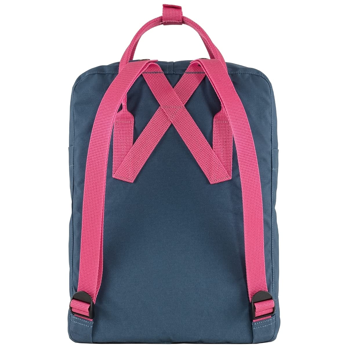 Fjallraven Women's Kanken Backpack, Royal Blue/Flamingo Pink, One Size