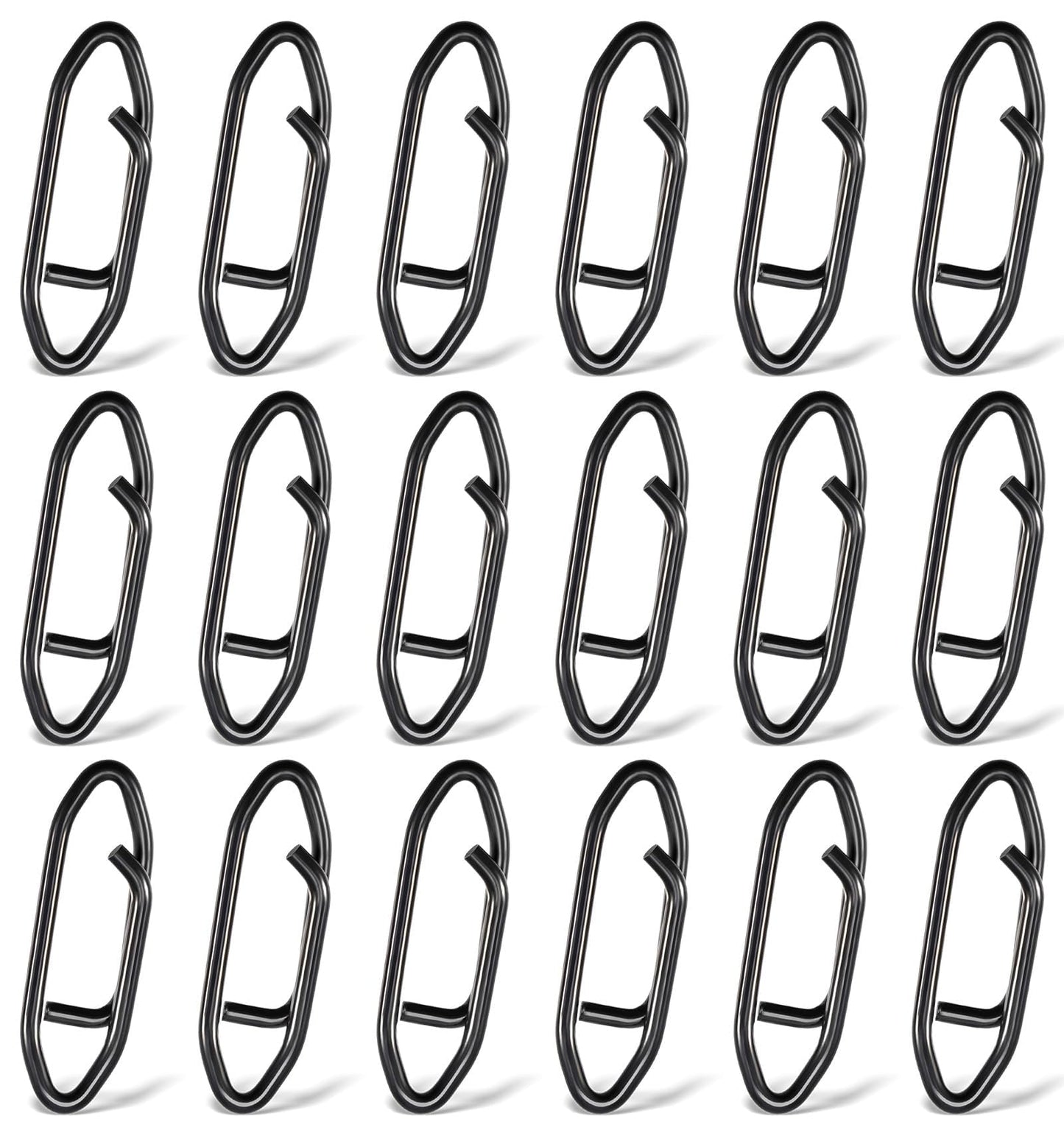 Thrymme Speed Clips for Fishing Lures, 100 Pcs Speed Clips Fishing, Crankbait, Freshwater Saltwater (0.7 X 0.2 Inch)