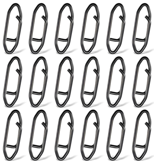 Thrymme Speed Clips for Fishing Lures, 100 Pcs Speed Clips Fishing, Crankbait, Freshwater Saltwater (0.7 X 0.2 Inch)