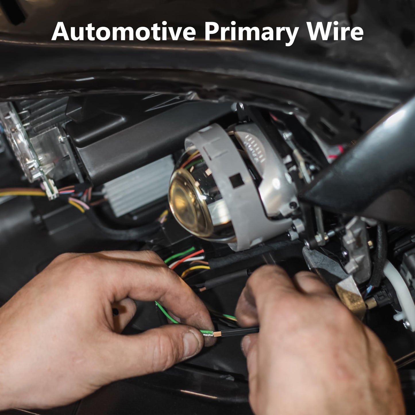 12 Gauge Wire (2-Pack Red/Black Each 25 FT), 12AWG CCA, Low Voltage Automotive Primary Harness Wire for Battery, Car Audio, Remote Trailer, Security Alarm, Hook Up Electrical Wires for DIY DC