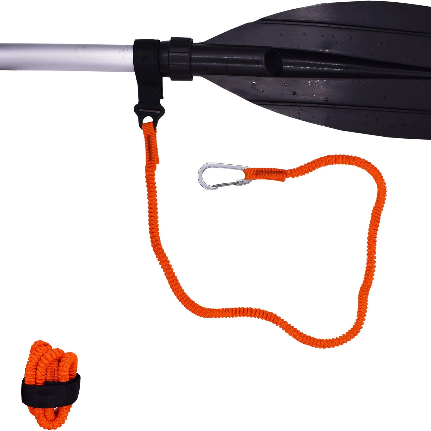 YYST Orange Paddle Leash Paddle Holder Tool Lanyard - No Paddle (Orange X 2 Pack)