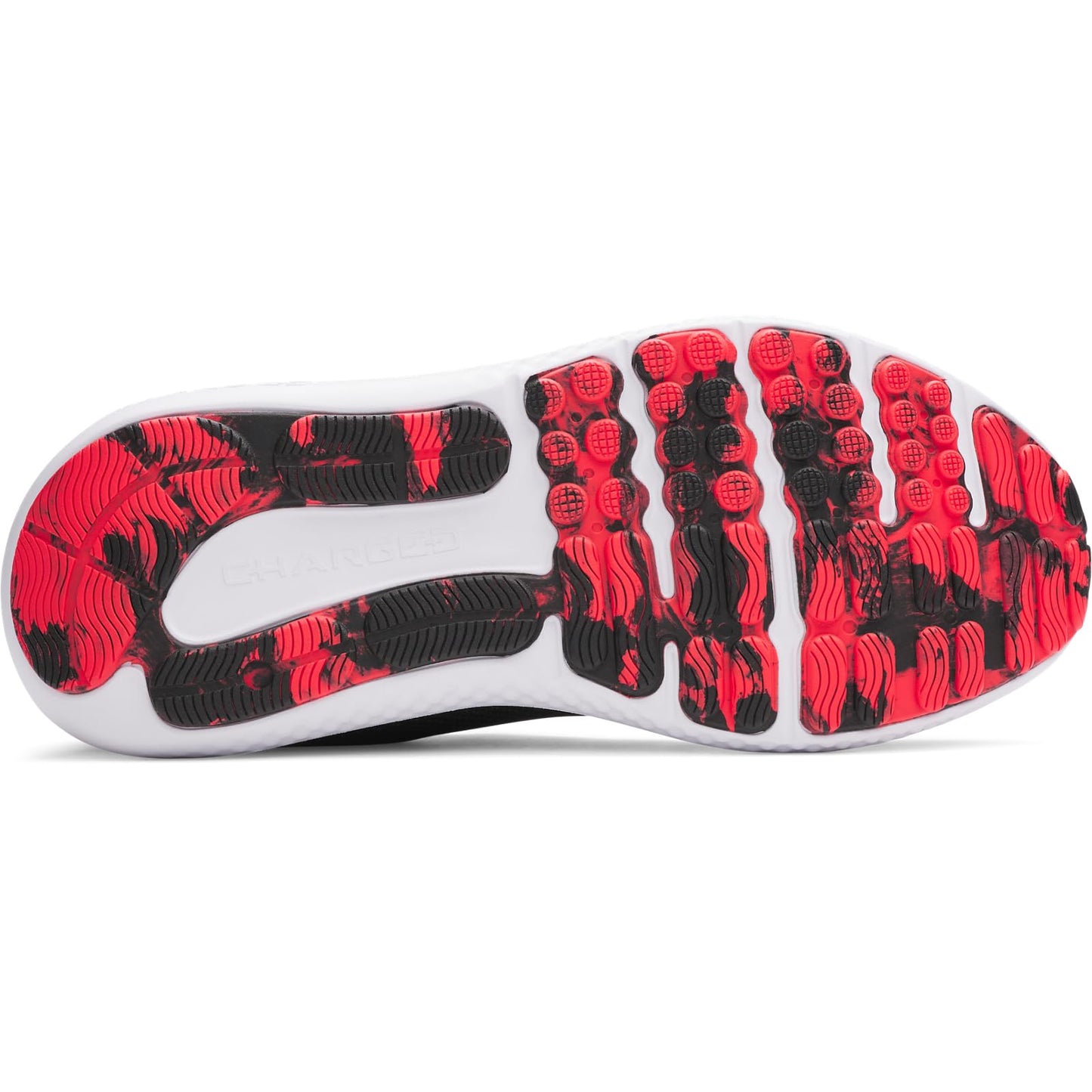 Under Armour Men's Charged Surge 4, (005) Black/Anthracite/Racer Red, 9, US
