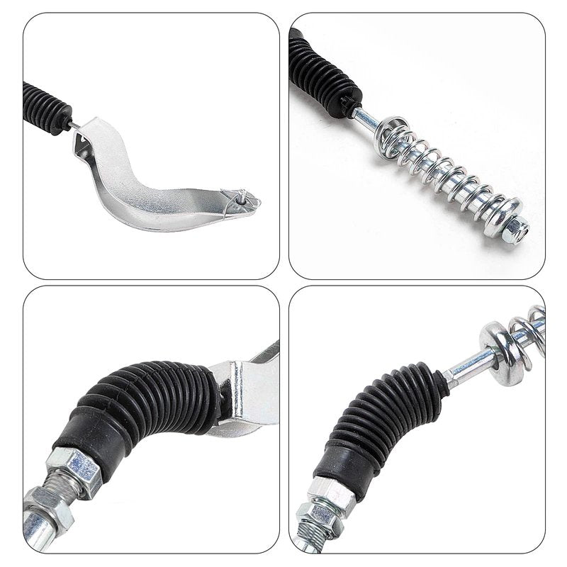 Roykaw Golf Cart Forward and Reverse Transmission Shift Cable for 1996-2001 EZGO TXT ST350/ST480 Workhorse Gas Models, Replaces OEM # 72341-G01,50.5" Long
