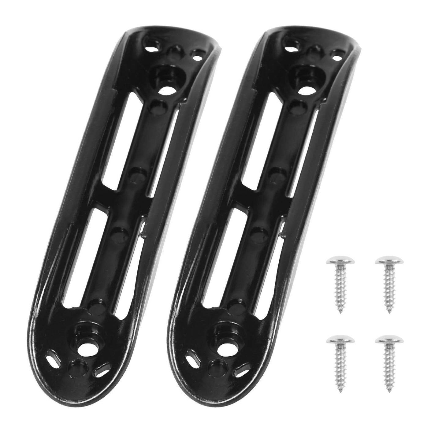 LINGVUM Kayak Paddle Holder Clips (Including Screws), Kayak Accessories, Black (Pack of 2)