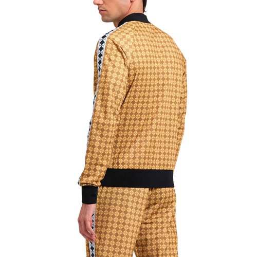 ARENA 50th Anniversary Unisex Men's and Women's Team Relax IV Jacket Full Zip, Gold Multi/Black/White, Large