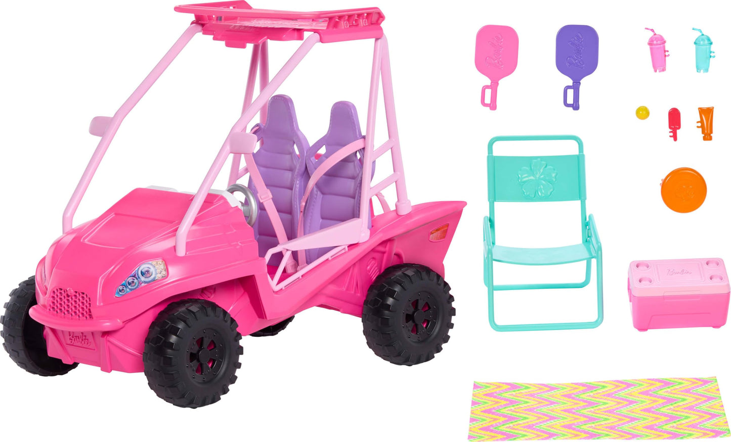 Barbie Mysteries: Beach Detectives Playset and Beach Themed Accessories